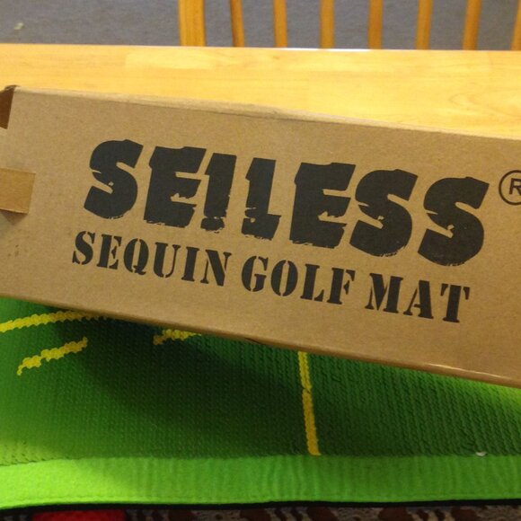 Golf Mat kit, Seiless sequin golf mat - Picture 2 of 7